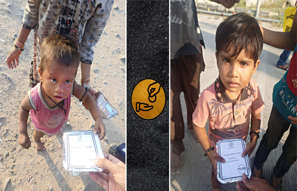 गरीब बच्चों एवं मूक पशुओं की मदद के लिए हमेशा तैयार हेल्प मेट समूह