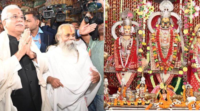 छेरछेरा पर मुख्यमंत्री श्री भूपेश बघेल ने गली-गली घूमकर मांगा दान